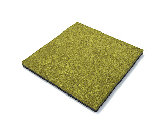 Резиновая плитка монолит 500x500